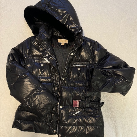 Michael Kors beautiful shinny warm winter jacket - Picture 1 of 7